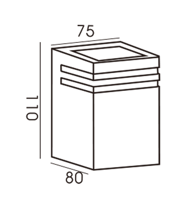 75 Pătrat decorativă transparentă unidirecțională HR60237 75 Pătrat decorativă transparentă unidirecțională HR60237
