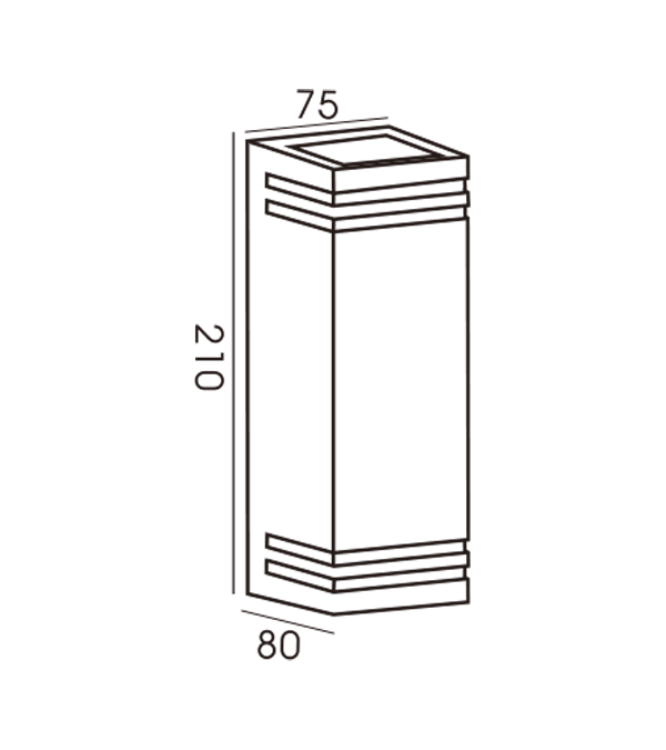 75 Pătrat decorativă transparentă de perete bidirecțional HR60238 75 Pătrat decorativă transparentă de perete bidirecțional HR60238