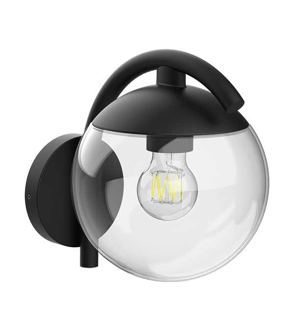 Lampă de perete rotundă din sticlă Parrot Bend HR60671 Lampă de perete rotundă din sticlă Parrot Bend HR60671