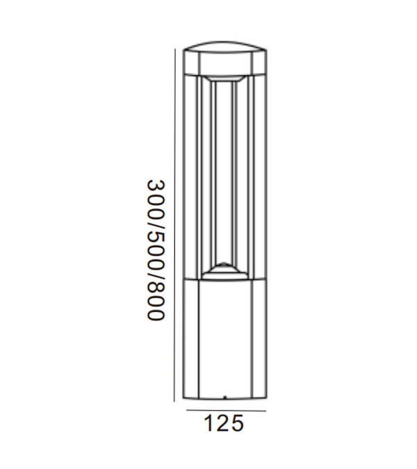 125 Lumini de grădină LED triunghiulare HR60031-500-LED 125 Lumini de grădină LED triunghiulare HR60031-500-LED