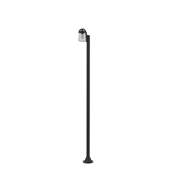 Lumină de grădină cu un singur cap plat HR60702 Lumină de grădină cu un singur cap plat HR60702