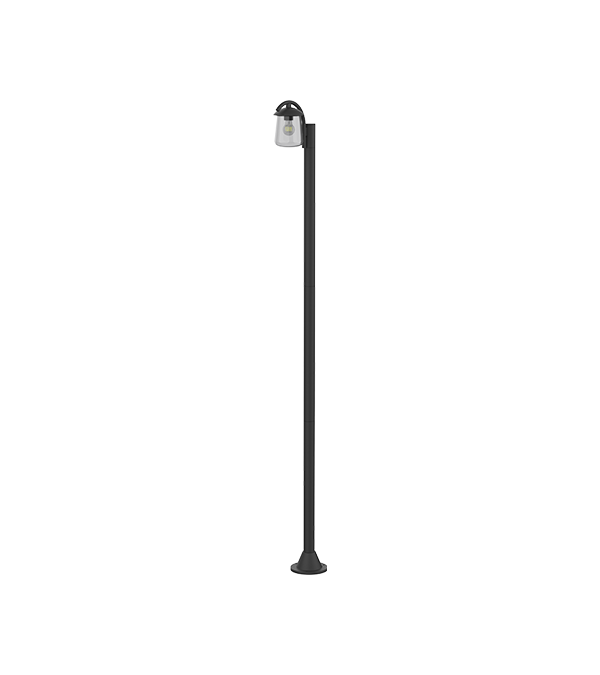 Lumină de grădină cu un singur cap plat HR60702 Lumină de grădină cu un singur cap plat HR60702