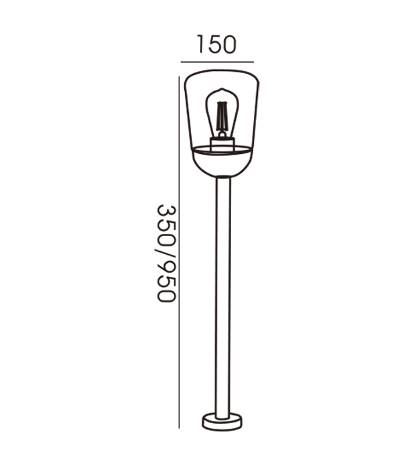 150 Lumini de grădină vitrate plat HR60112-350 150 Lumini de grădină vitrate plat HR60112-350