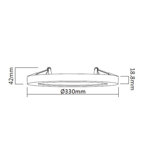 Plafoniera LED 330 HR10101 Plafoniera LED 330 HR10101