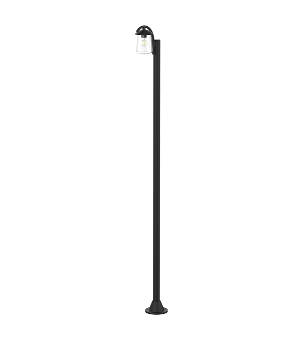 Lumină de grădină cu un singur cap plat HR60702 Lumină de grădină cu un singur cap plat HR60702